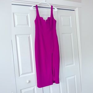 Lulus Scalloped cocktail Dress